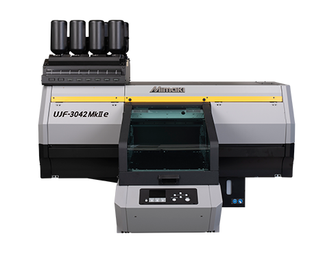 デスクトップ型フラットベッド UVインクジェットプリンター MIMAKI UJF-3042MkII e