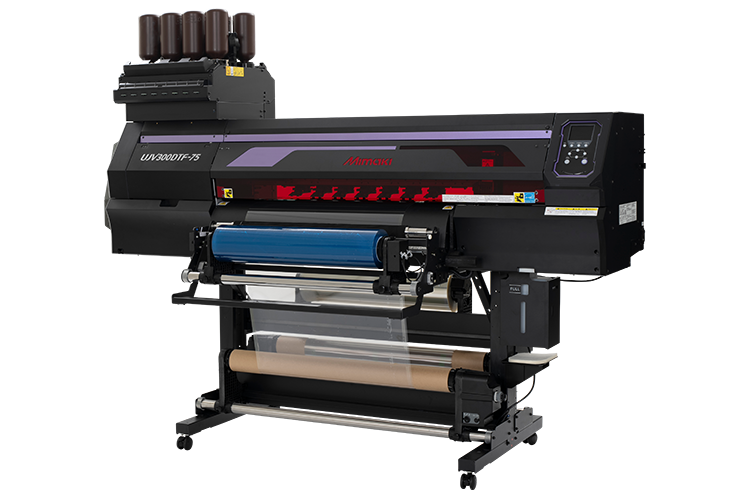 UV-DTFプリンター MIMAKI UJV300DTF-75の製品外観