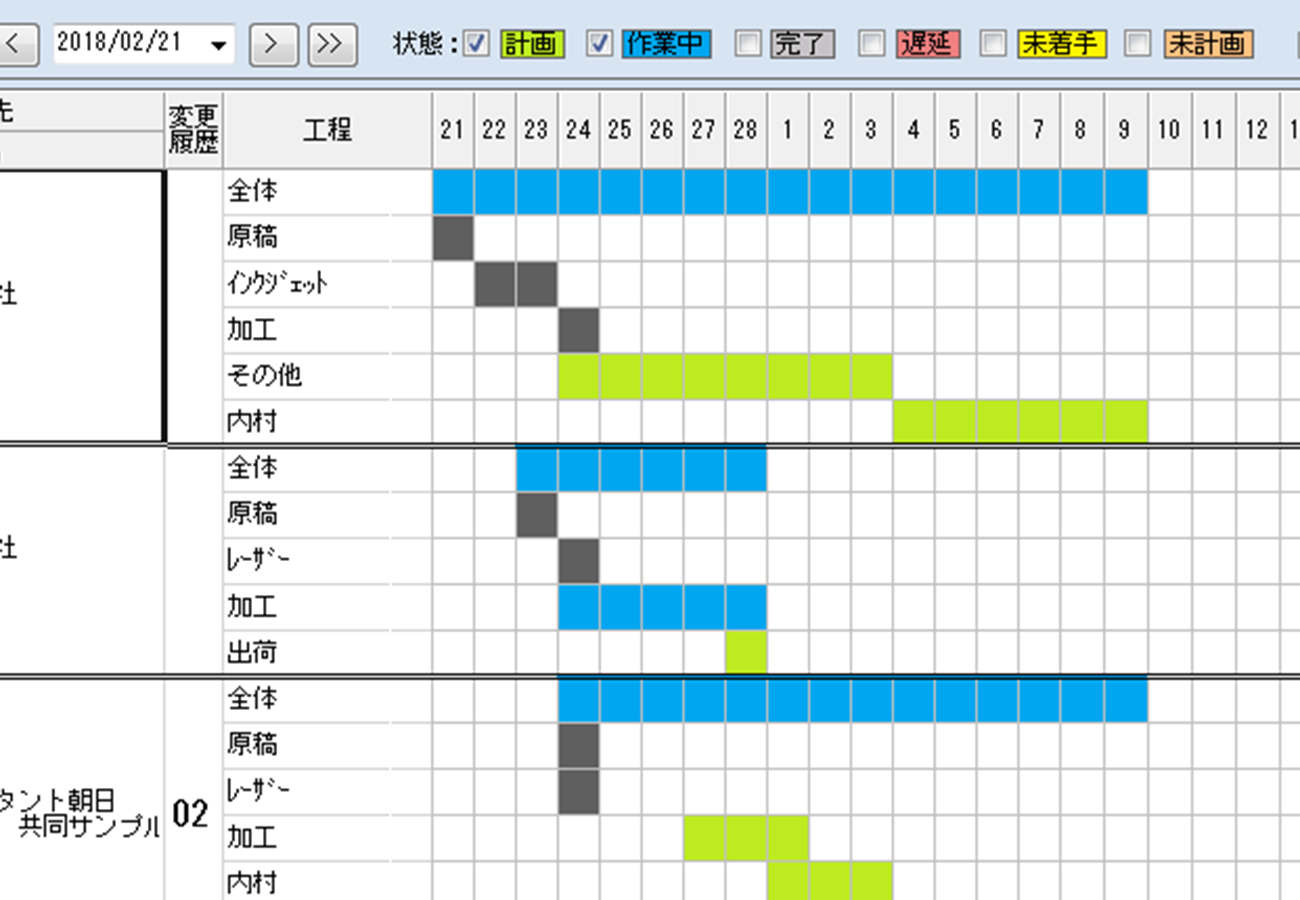 業務支援・生産管理システム　SignJOBZ（サインジョブズ）