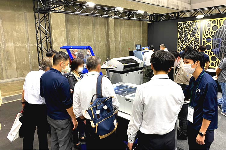 2年に1度開催！日本最大の木工機械の見本市「日本木工機械展2021」に、出展いたしました。レーザ販売のコムネット。