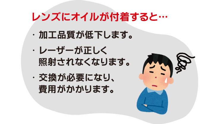 「給油式」コンプレッサーがレーザー加工に適さない理由｜レーザーメンテナンス講座