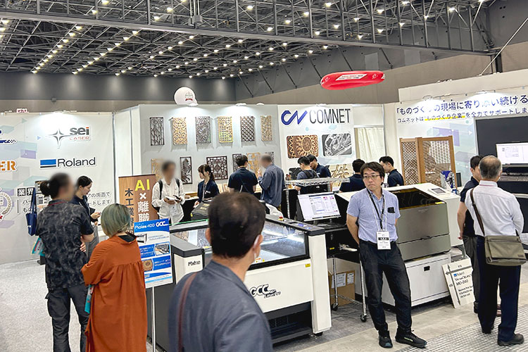 【MO-240】日本最大の木工機械の見本市「日本木工機械展2025」に出展しました