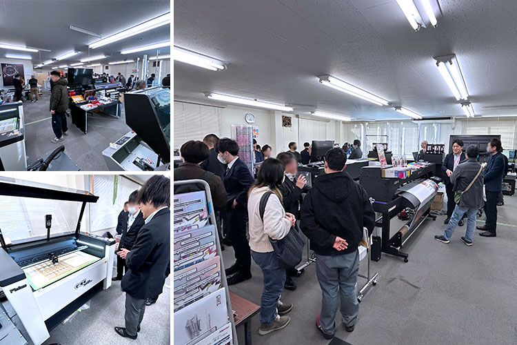 仙台会場の開催の様子｜ミマキエンジニアリング様主催「2026新春展」