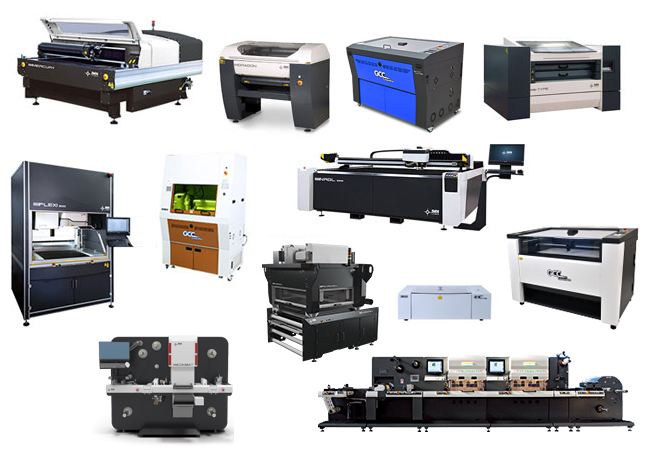 多彩なレーザー加工機製品のラインナップ