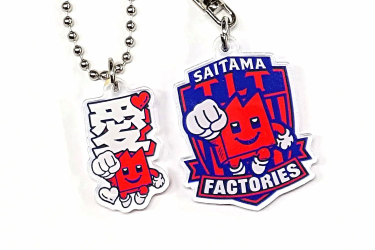 アクリルグッズ｜株式会社TLT様｜レーザー加工機・レーザーカッターの導入事例