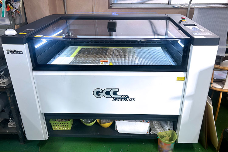 新たに導入されたレーザー加工機 GCCシリーズ「PIOLAS 400」