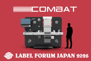 【10/14～10/16】ラベルフォーラムジャパン2026にシール・ラベル用レーザー加工機 SEIシリーズ COMBATを出展します